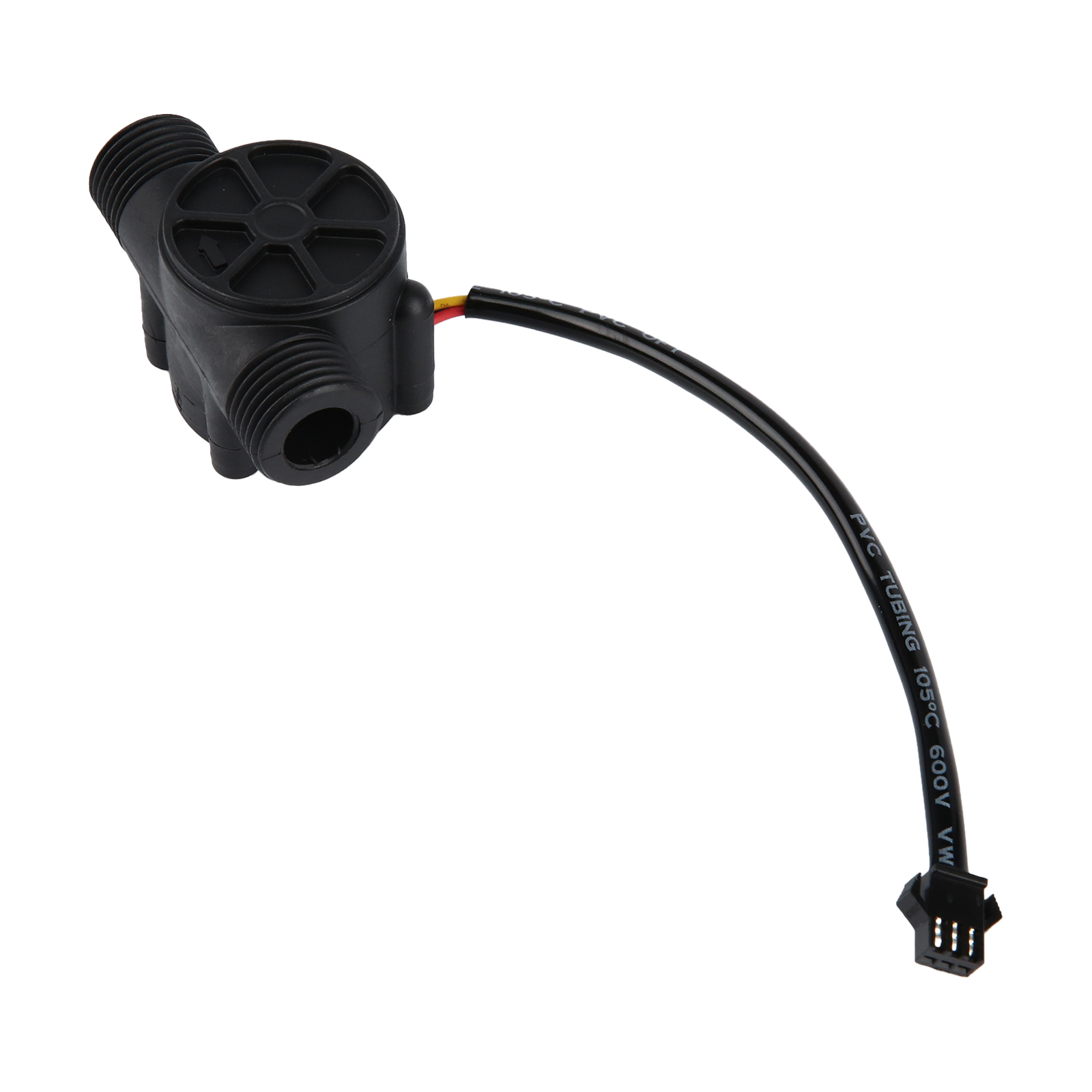 Датчик расхода воды YF-S201 черный 5-24В